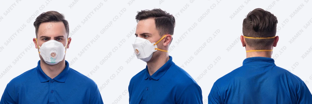 Fish-Shape Protect Against Dust N95 KN95 Mask with Valve Single Use Fifth Layers of Protection Mask