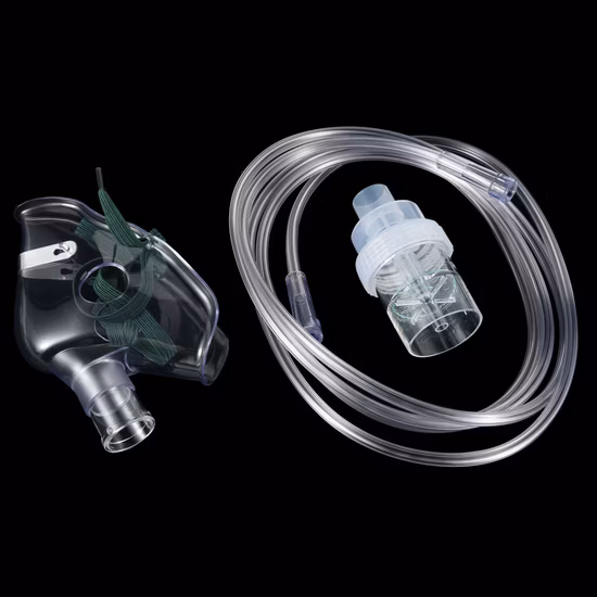 Mascarilla médica desechable de oxígeno de PVC de alta calidad Bm® con tubo ISO13485 CE FDA